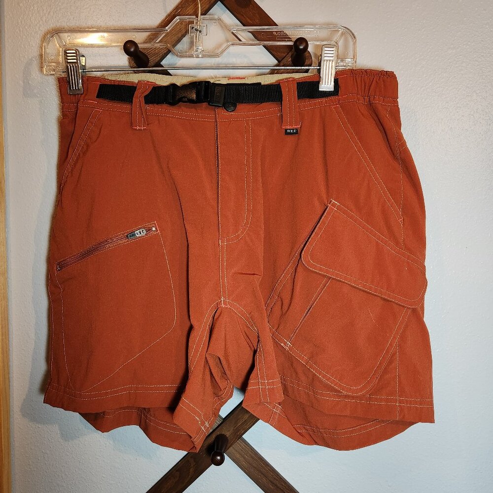 REI Women's Rust (orange terracotta) Shorts Size 10 UPF30